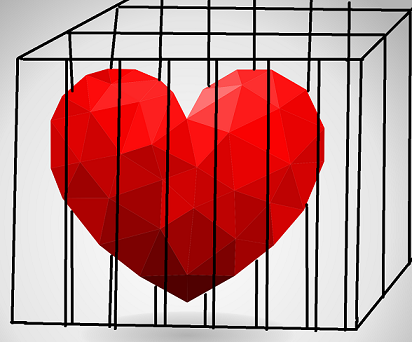 Unconditional Love Jailed Heart